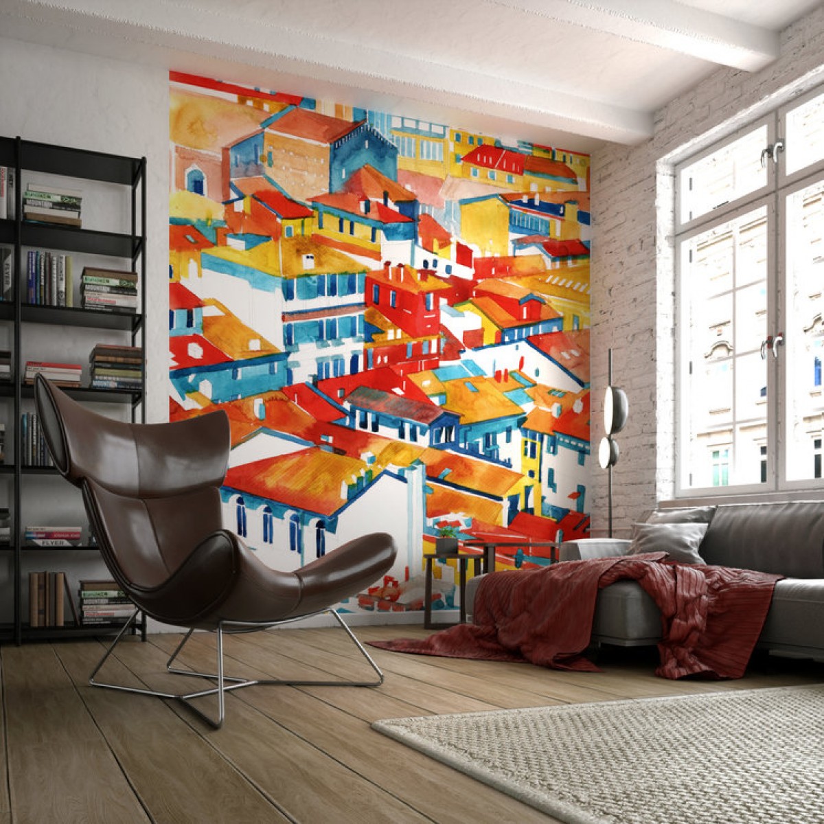 Fototapet Verona Buildings, personalizat, Photowall