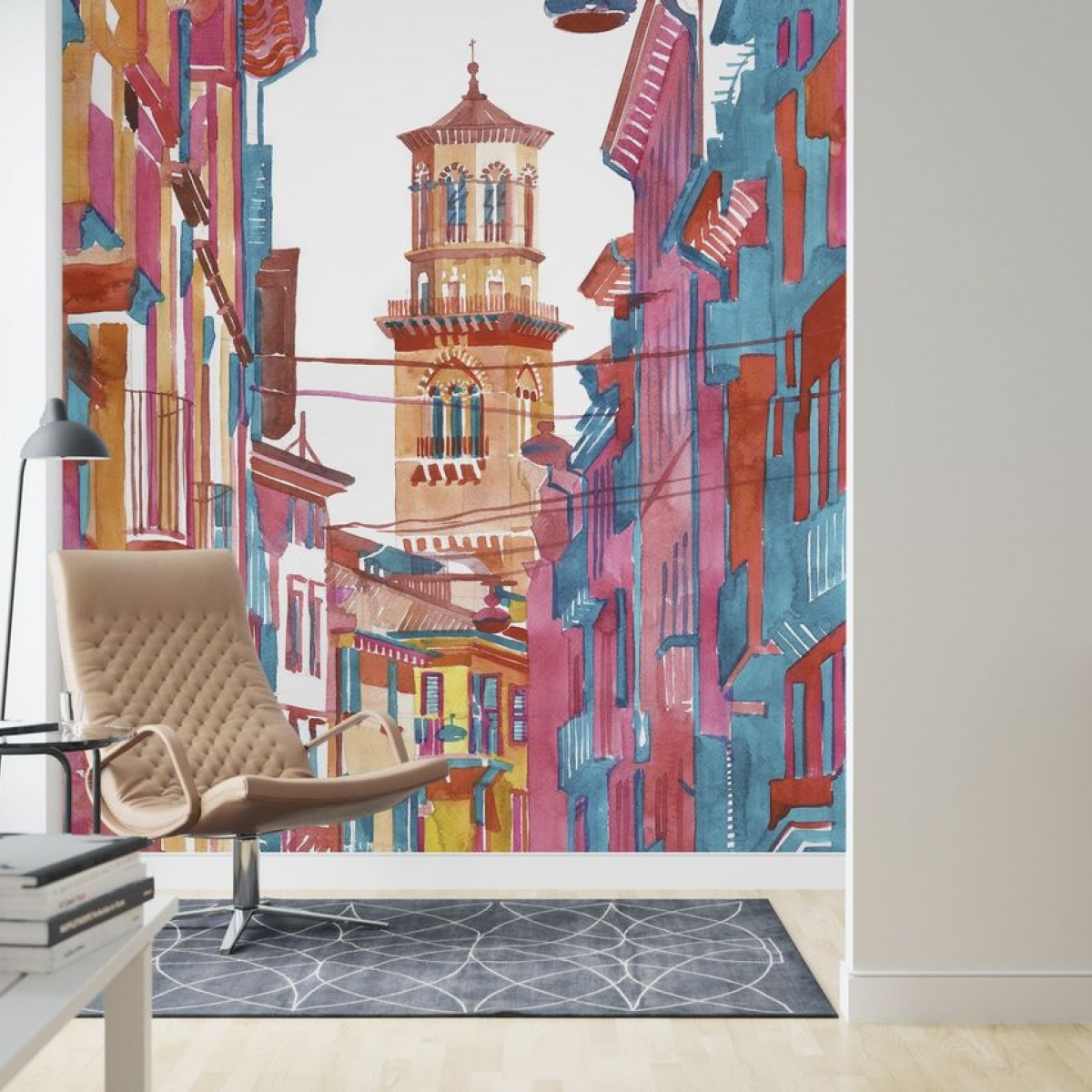Fototapet Verona Street, personalizat, Photowall