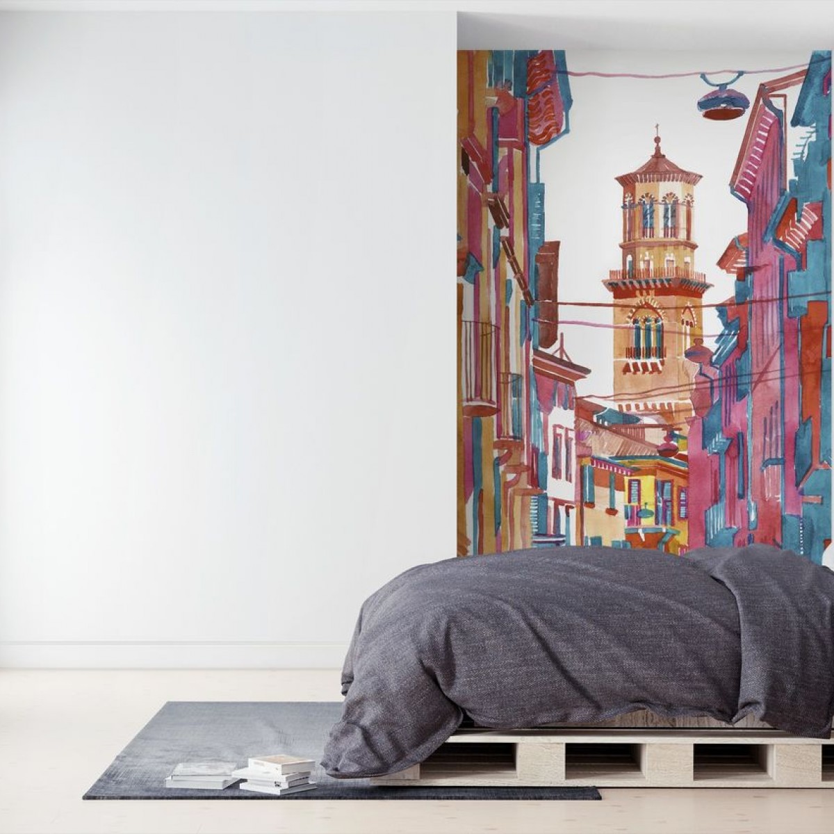 Fototapet Verona Street, personalizat, Photowall