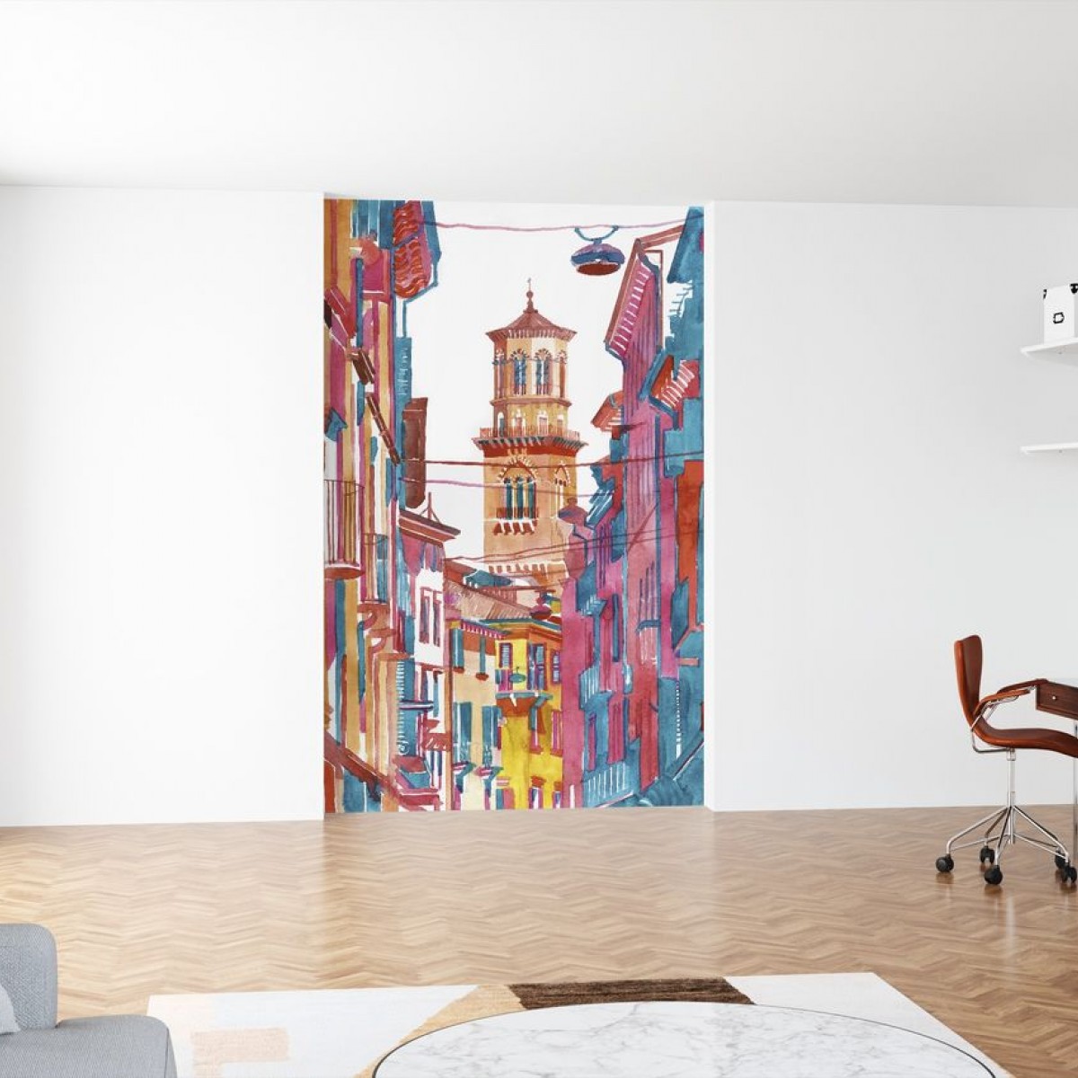 Fototapet Verona Street, personalizat, Photowall