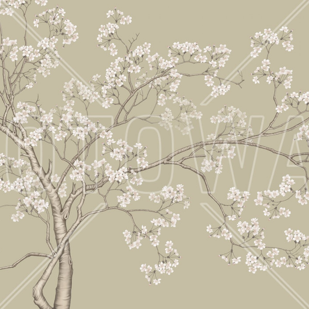 Fototapet Le Arbre, Fawn, Personalizat, Photowall, Fototapet living