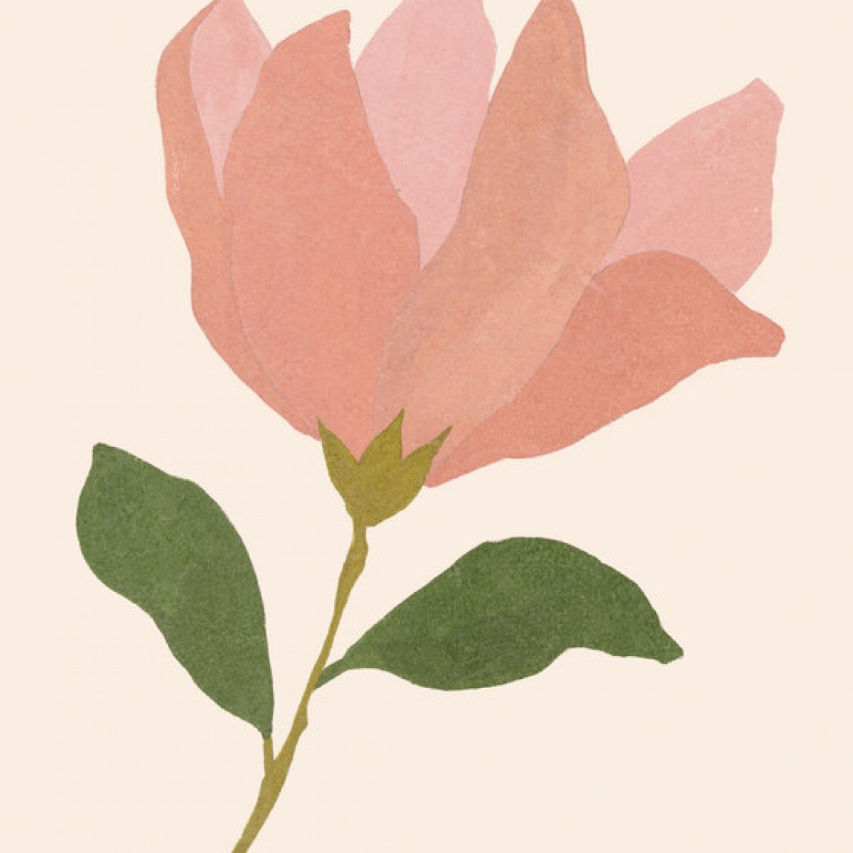 Fototapet Magnolien II, Personalizat, Photowall, Fototapet living