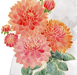 Fototapet Decorative Flower II, Personalizat, Photowall