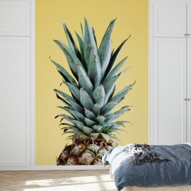 Fototapet Pineapple Yellow III, Personalizat, Photowall
