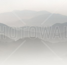 Fototapet Velvet Mountains, Blue, personalizat, Photowall