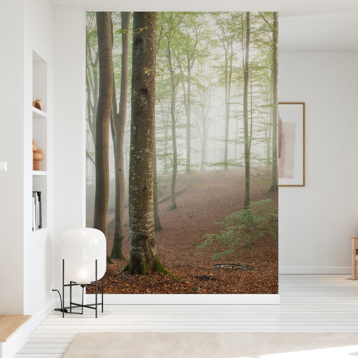Fototapet Swedish Beech Forest I, Personalizat, Photowall, Fototapet living 