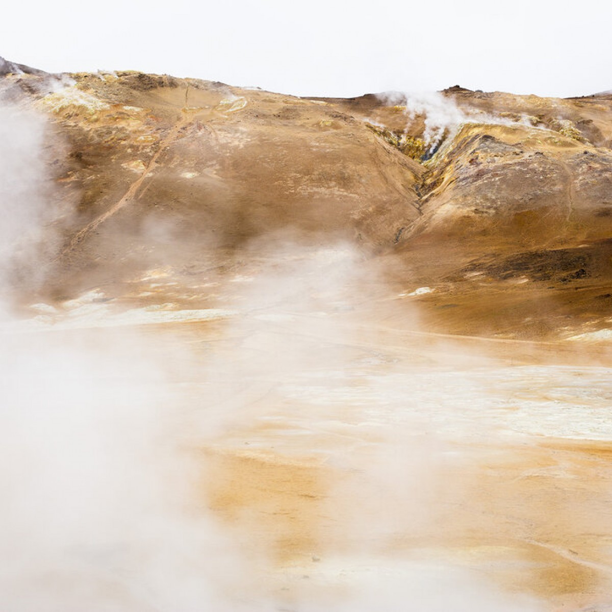 Fototapet Hot Springs of Námafjall, Personalizat, Photowall, Fototapet living