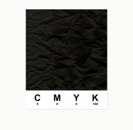 Fototapet CMYK negru, personalizat, Rebel Walls