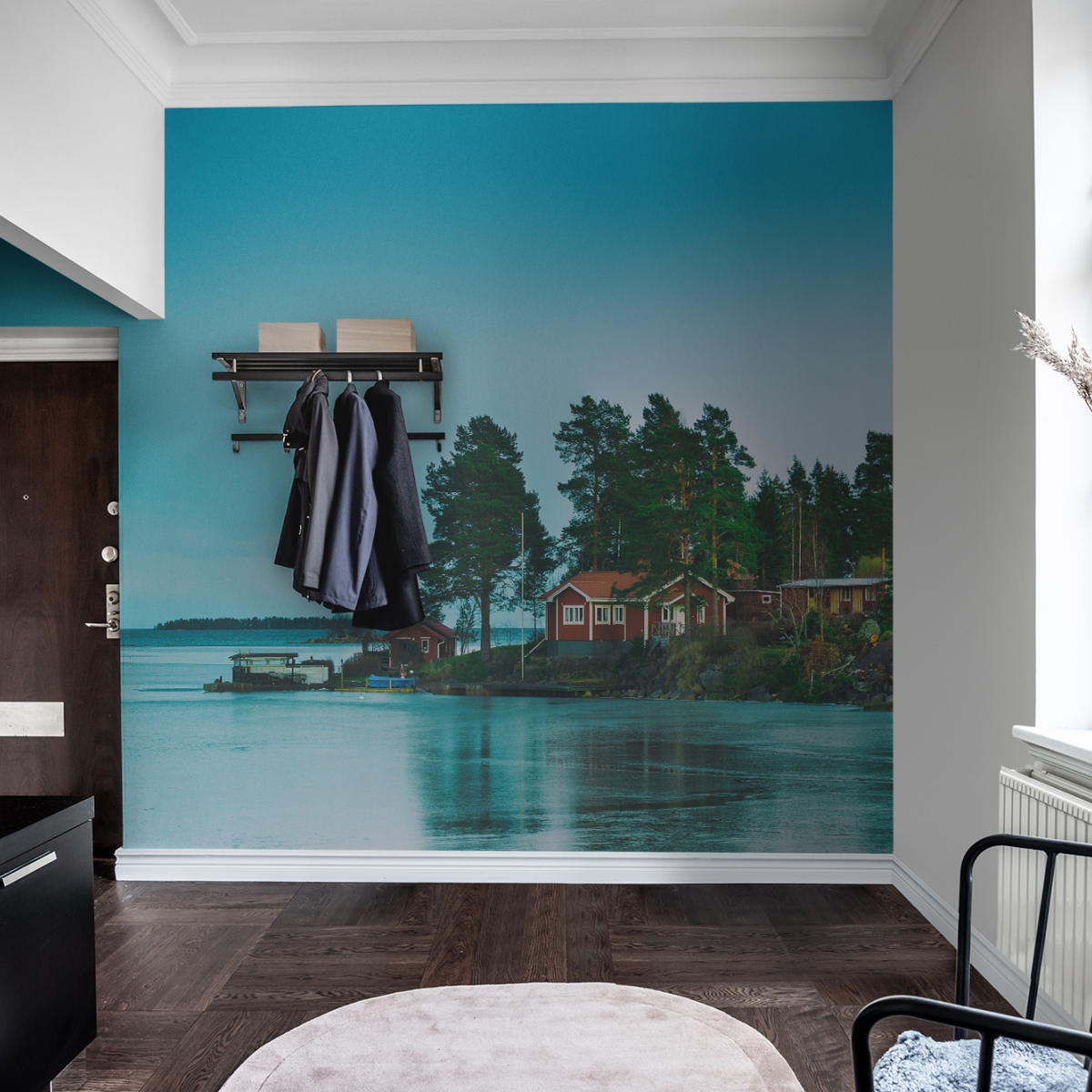 Fototapet Cottage Island, personalizat, Rebel Walls