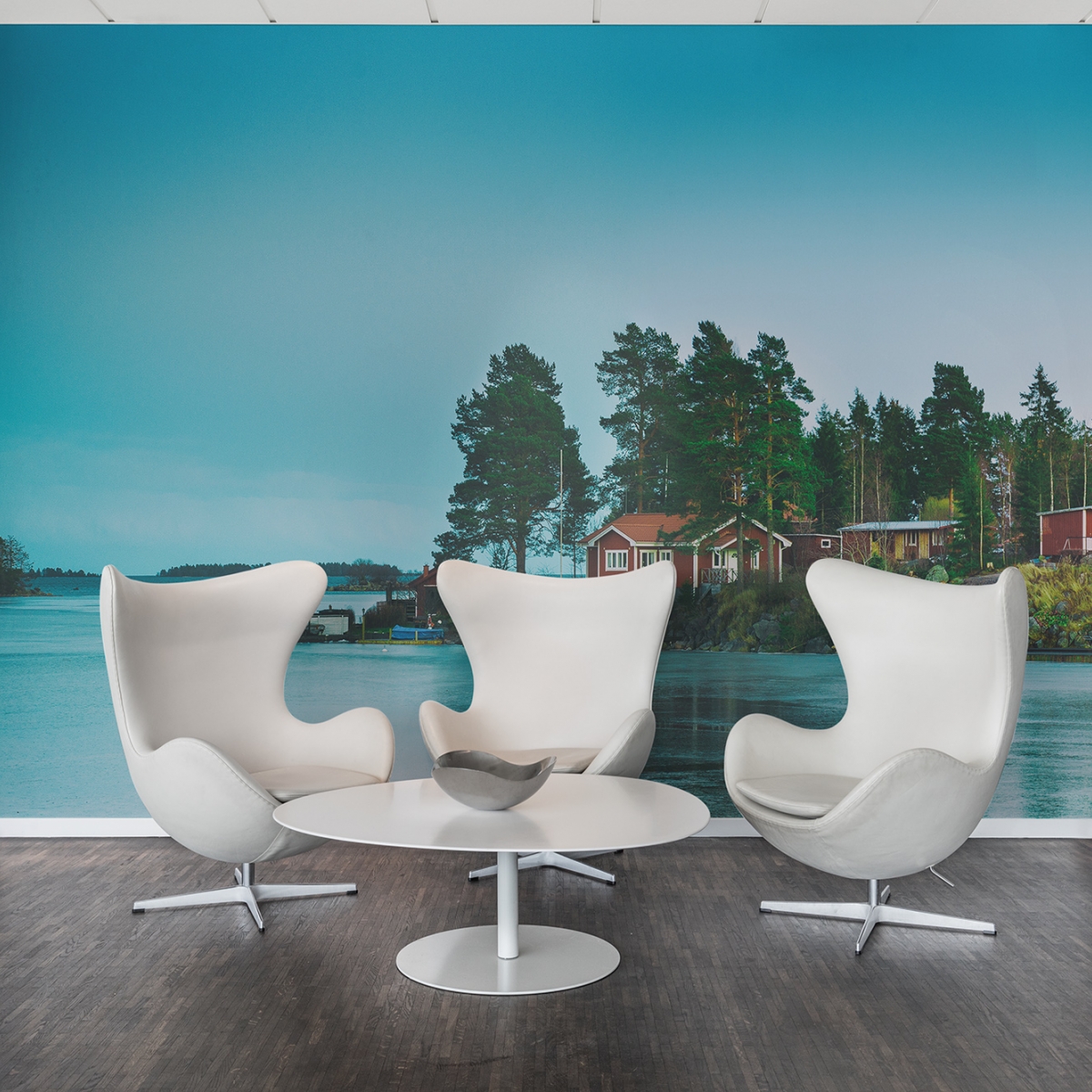 Fototapet Cottage Island, personalizat, Rebel Walls