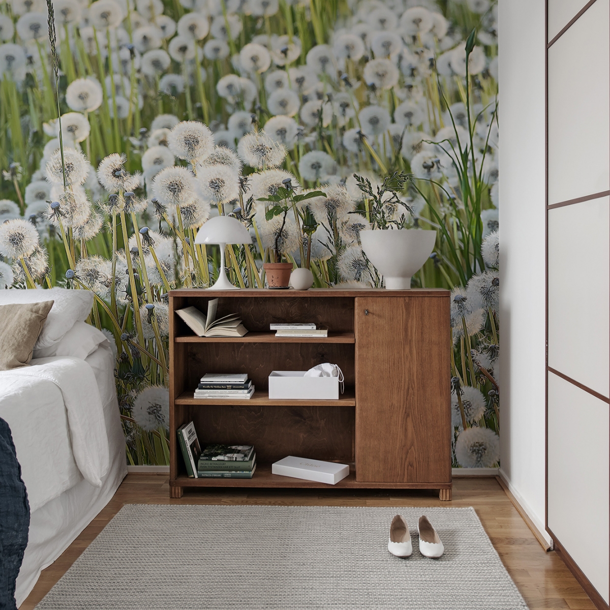 Fototapet Dandelions, personalizat, Rebel Walls