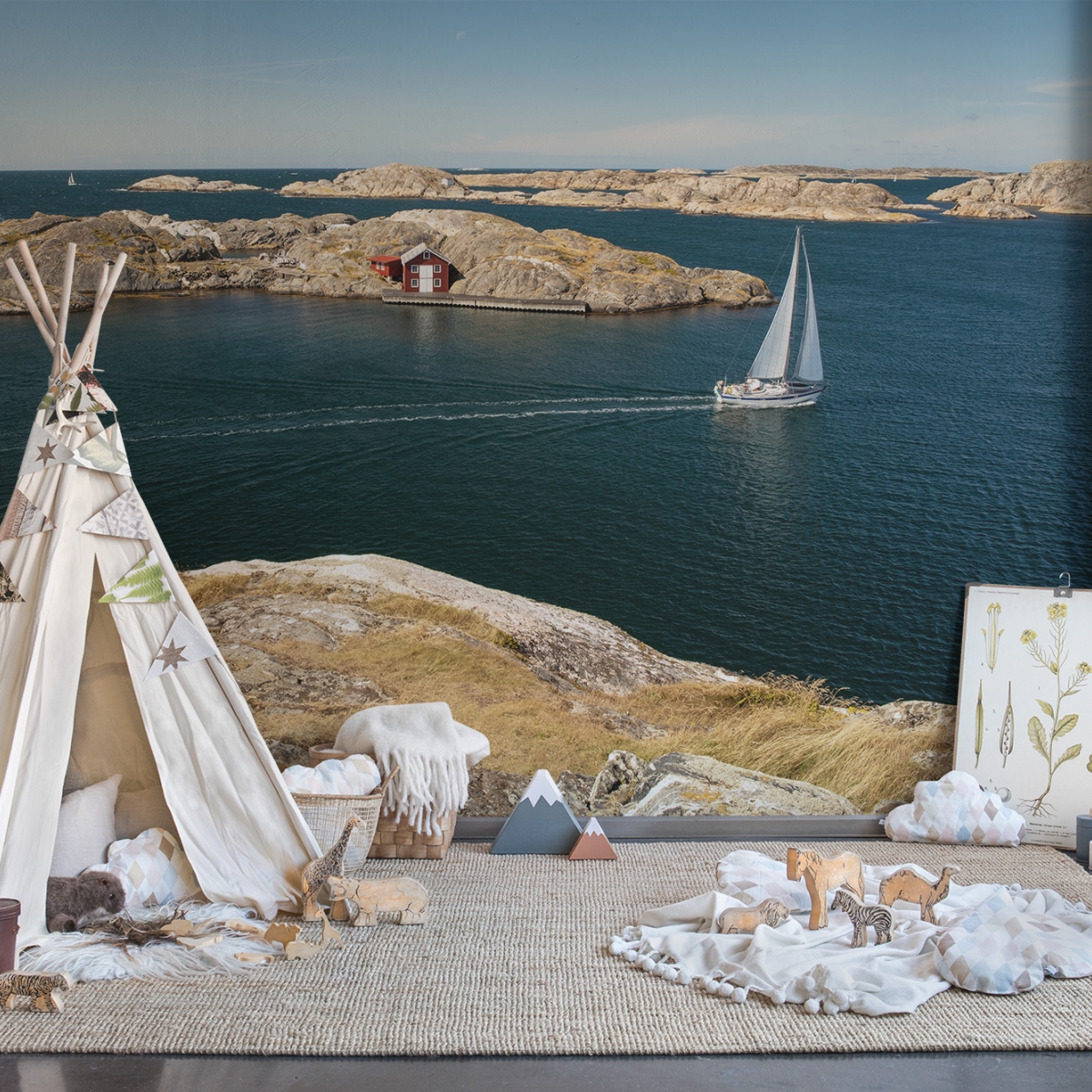 Fototapet Coast Life, personalizat, Rebel Walls