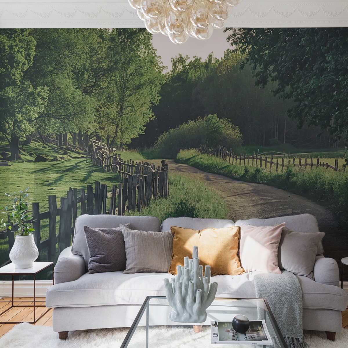 Fototapet Wooden Fence, personalizat, Rebel Walls