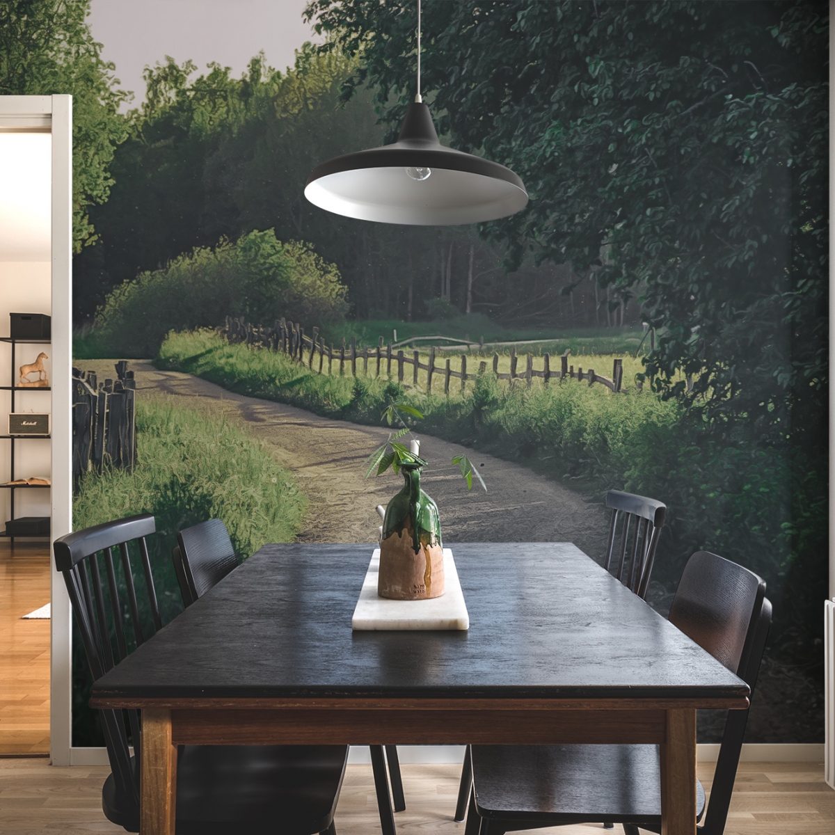 Fototapet Wooden Fence, personalizat, Rebel Walls
