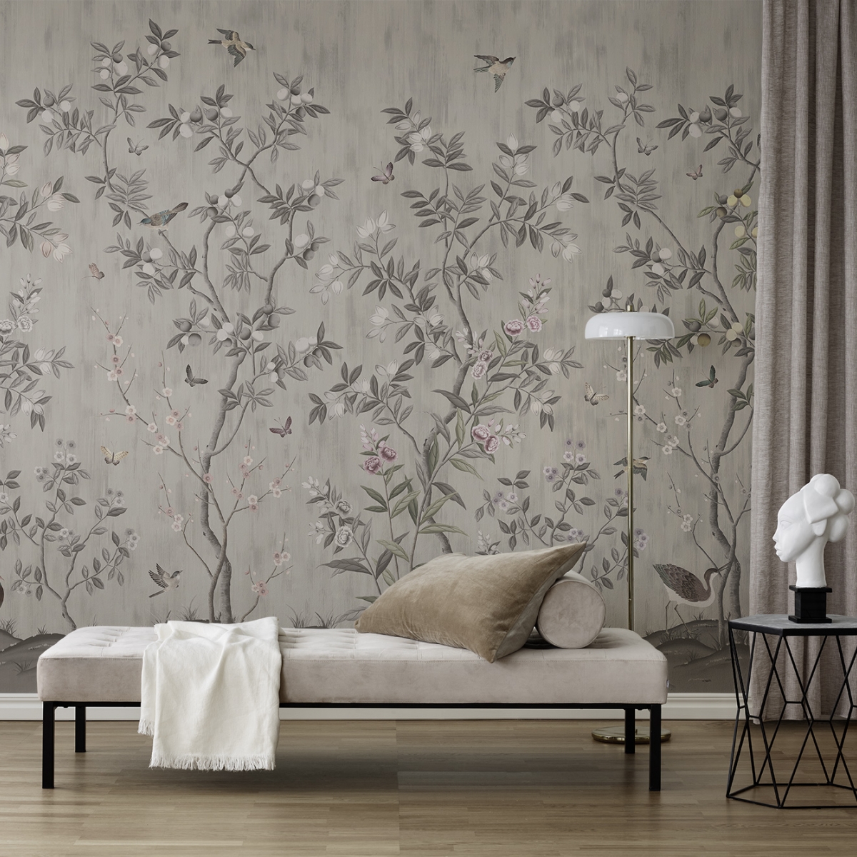 Fototapet Chic Powder Beige, personalizat, Rebel Walls