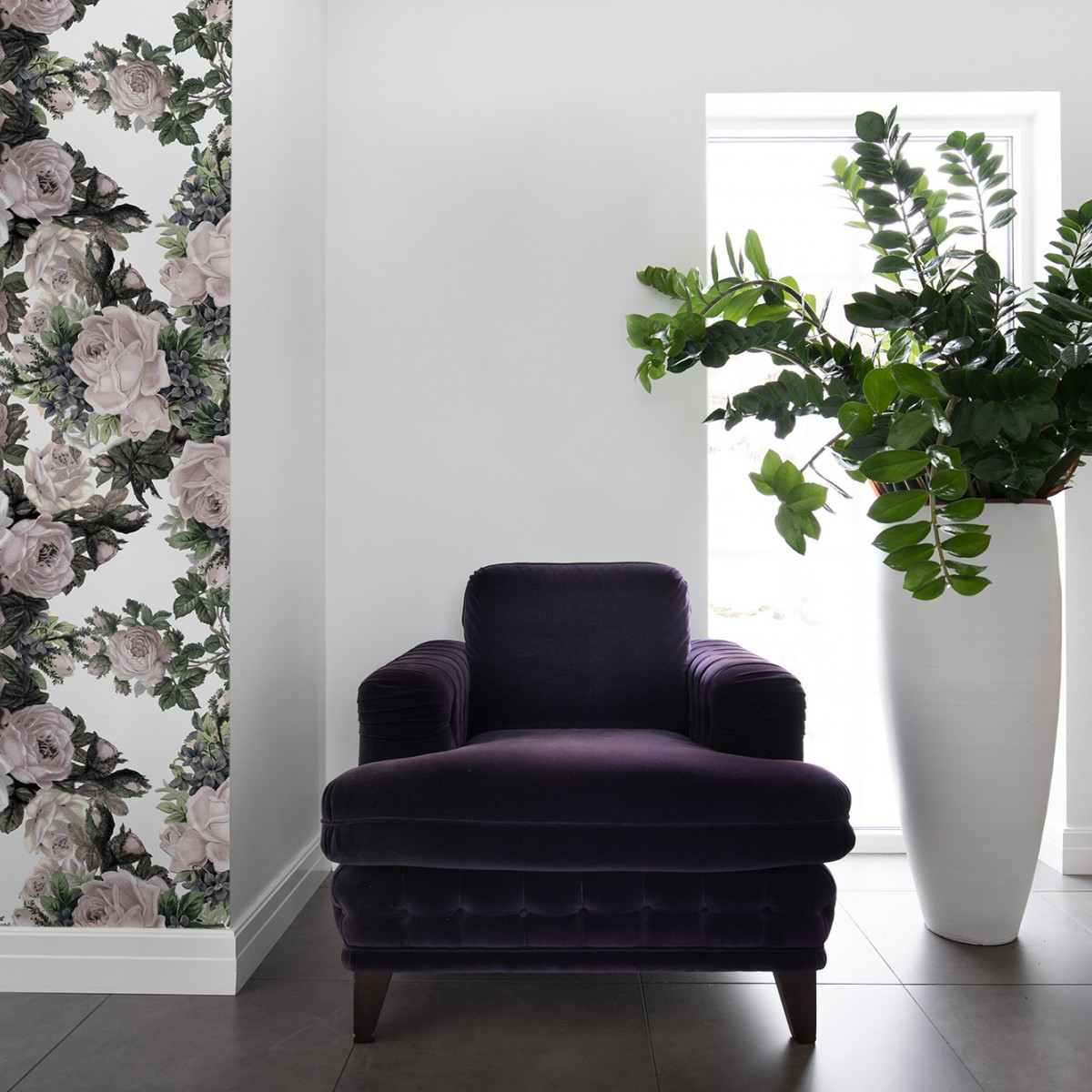 Foto tapet Floral Frida, Vintage, personalizat, Rebel Walls