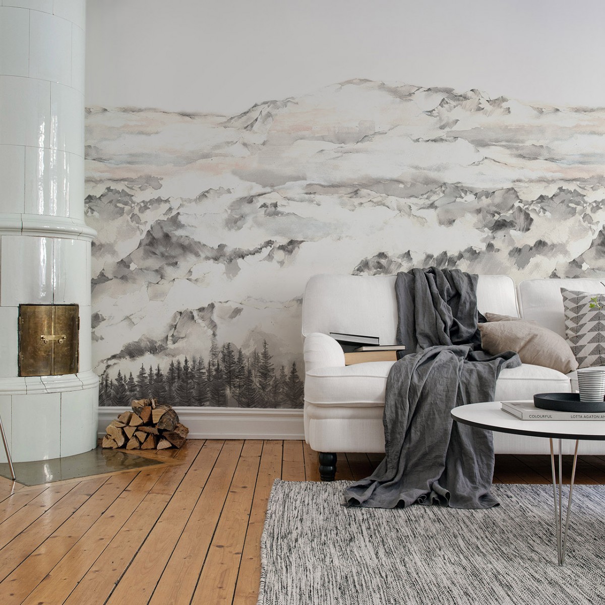 Fototapet Hope Mountains, personalizat, Rebel Walls