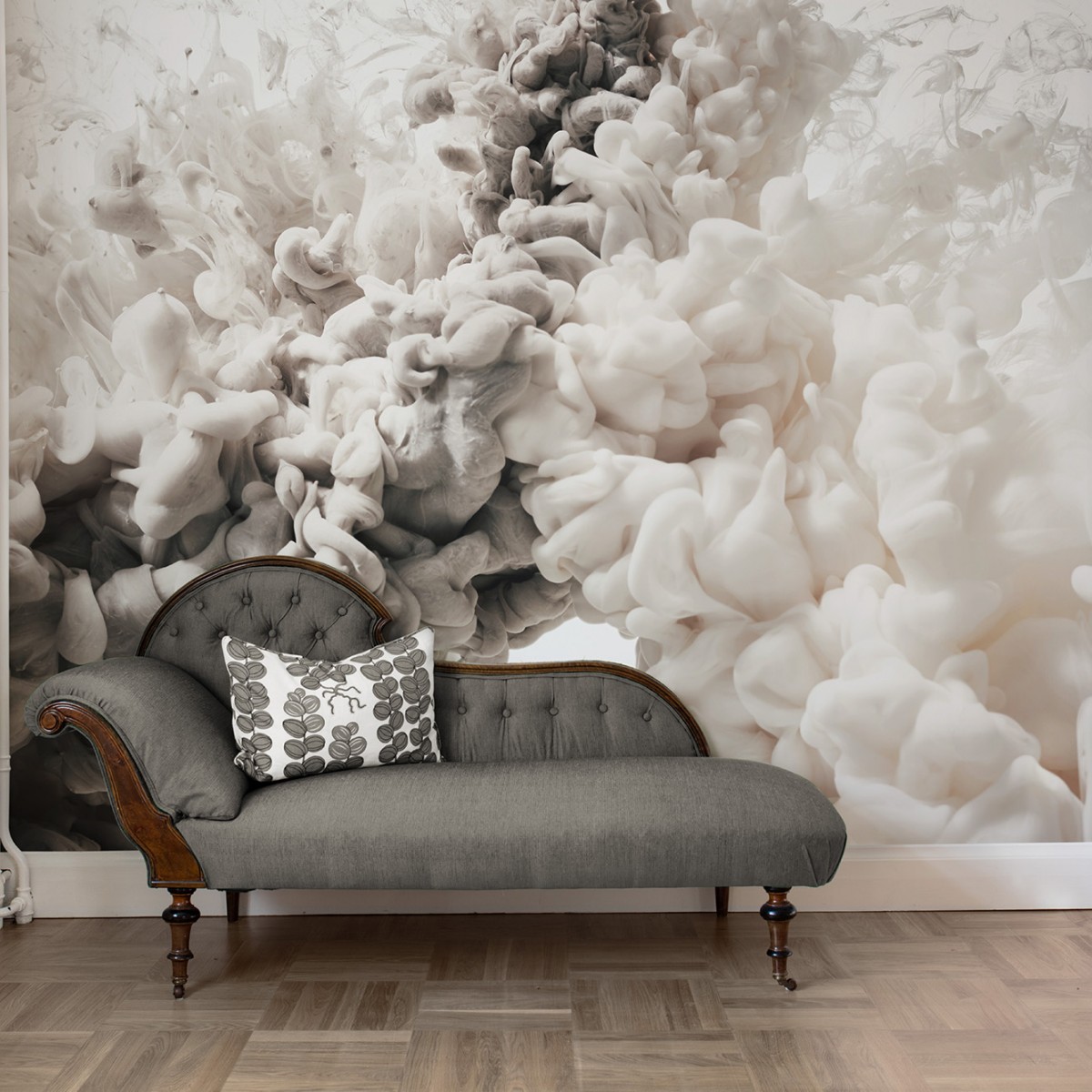 Fototapet Frozen Moment, Cream, personalizat, Rebel Walls