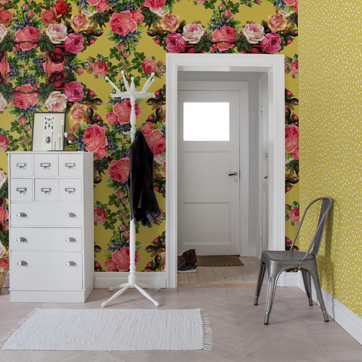 Foto tapet Floral Frida, personalizat, Rebel Walls
