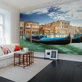 Foto tapet 3D Veneția, personalizat, Rebel Walls