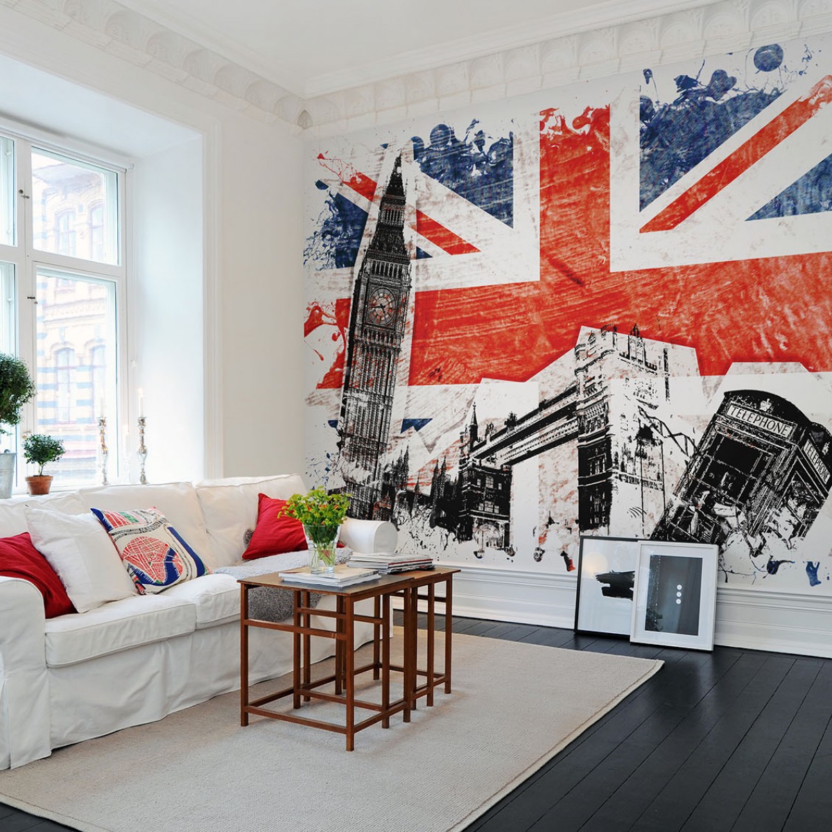 Fototapet Union Jack, personalizat, Rebel Walls