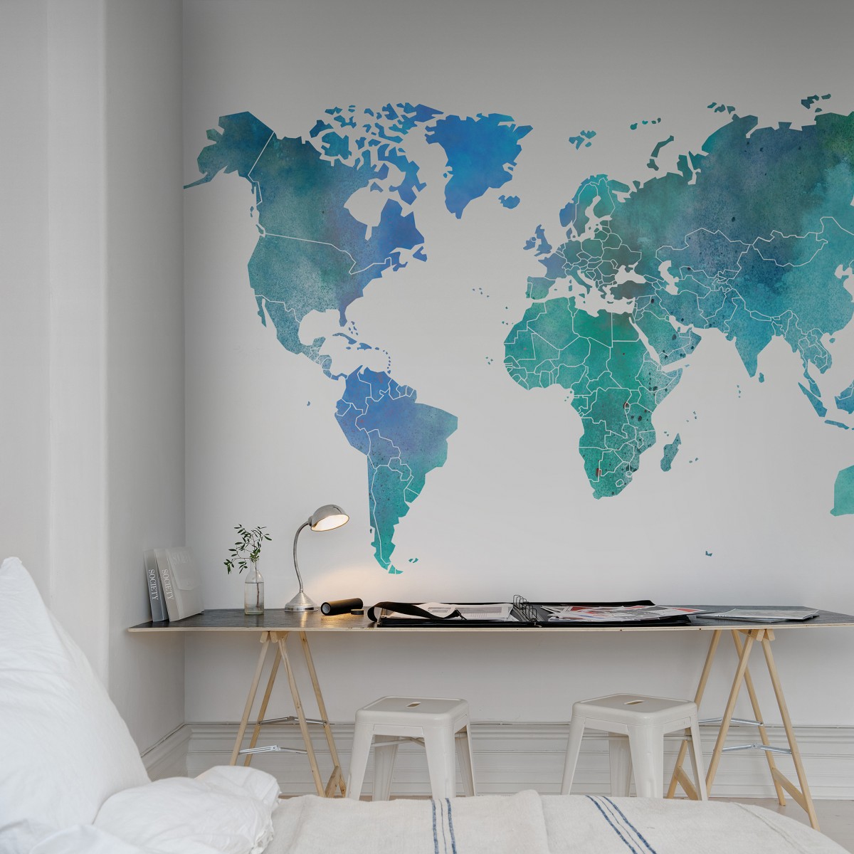 Fototapet Your Own World - Colour Clouds, personalizat, Rebel Walls