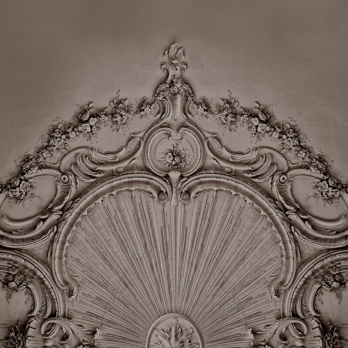 Foto tapet 3D Stucco Gloria, Clay, personalizat, Rebel Walls