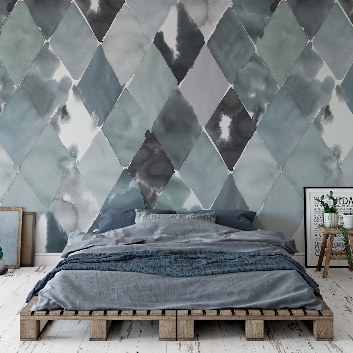 Fototapet Big Harlequin, Breeze, personalizat, Rebel Walls