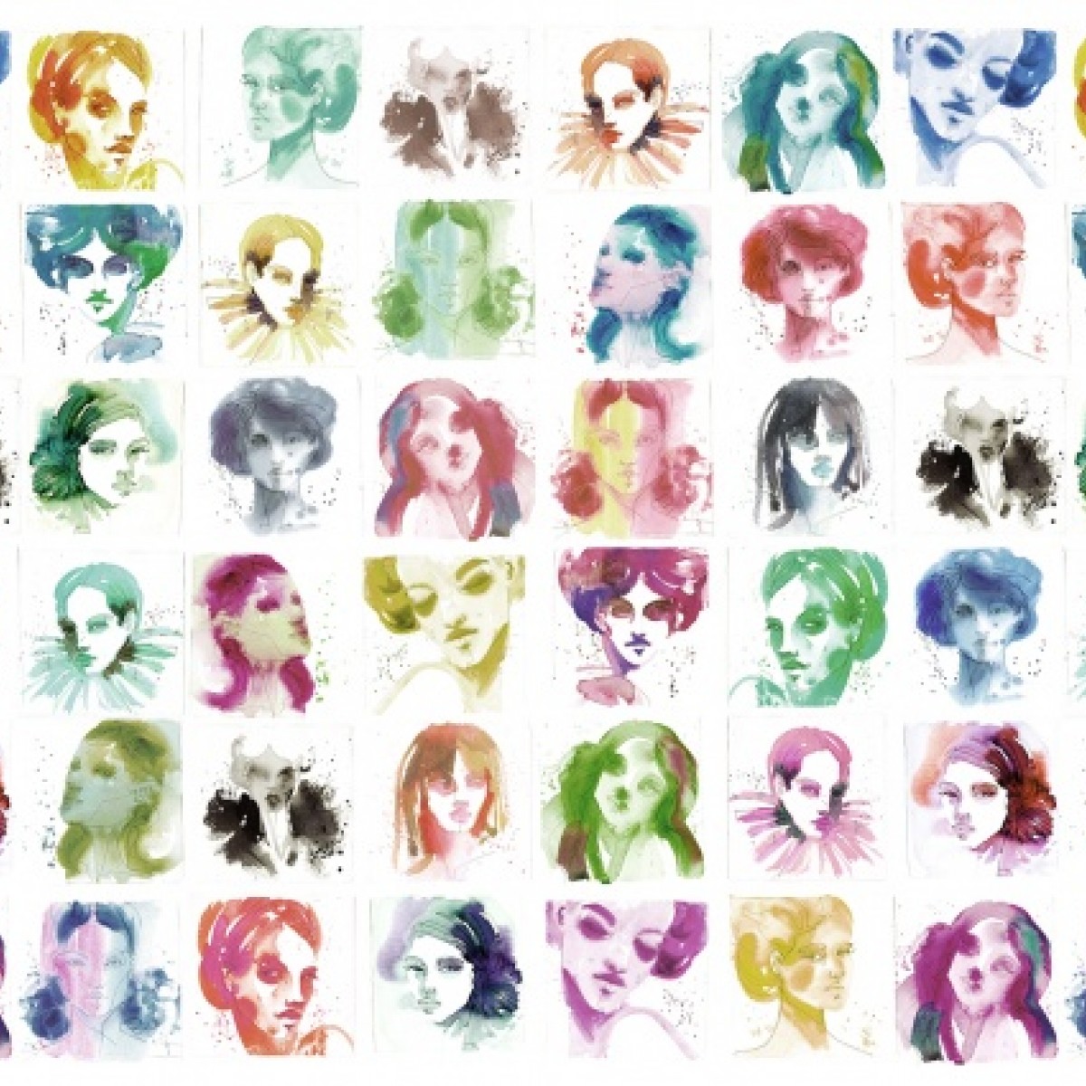 Fototapet Portrete, personalizat, Rebel Walls