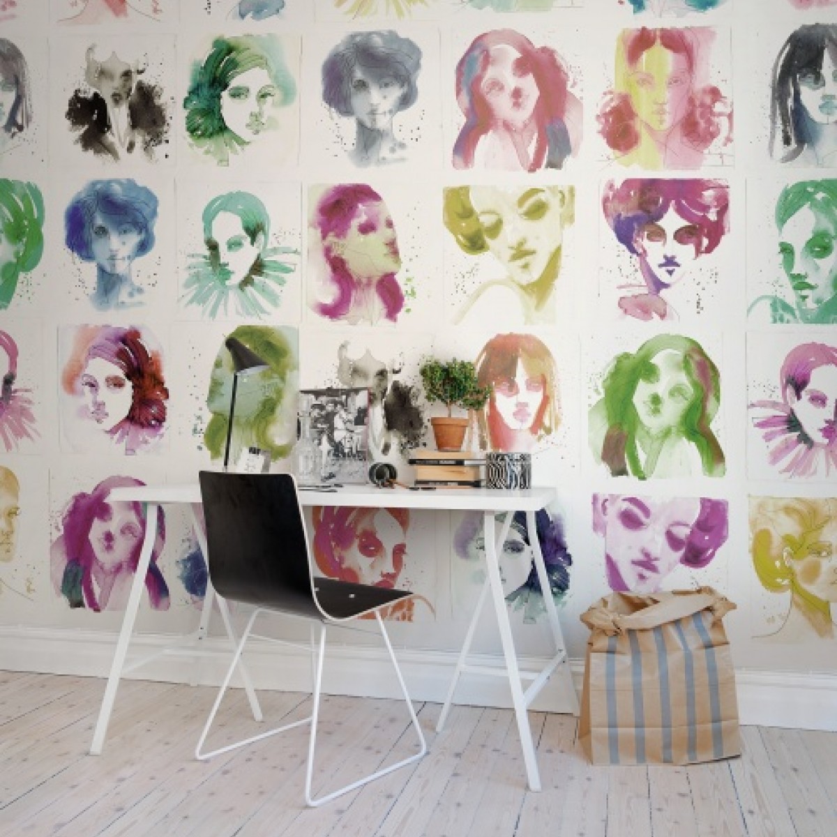 Fototapet Portrete, personalizat, Rebel Walls