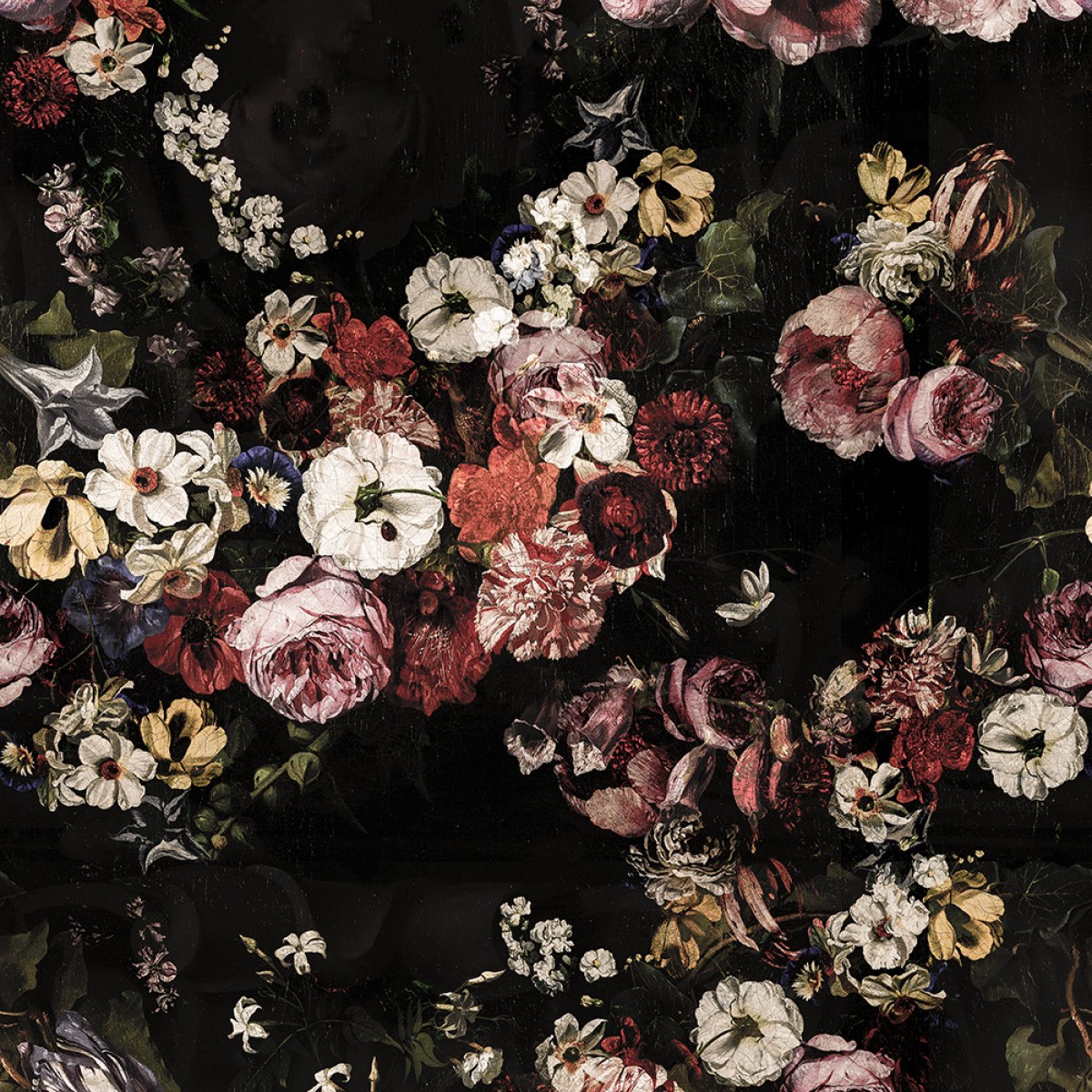 Foto tapet 3D Trandafiri vintage, 461x245cm, Rebel Walls