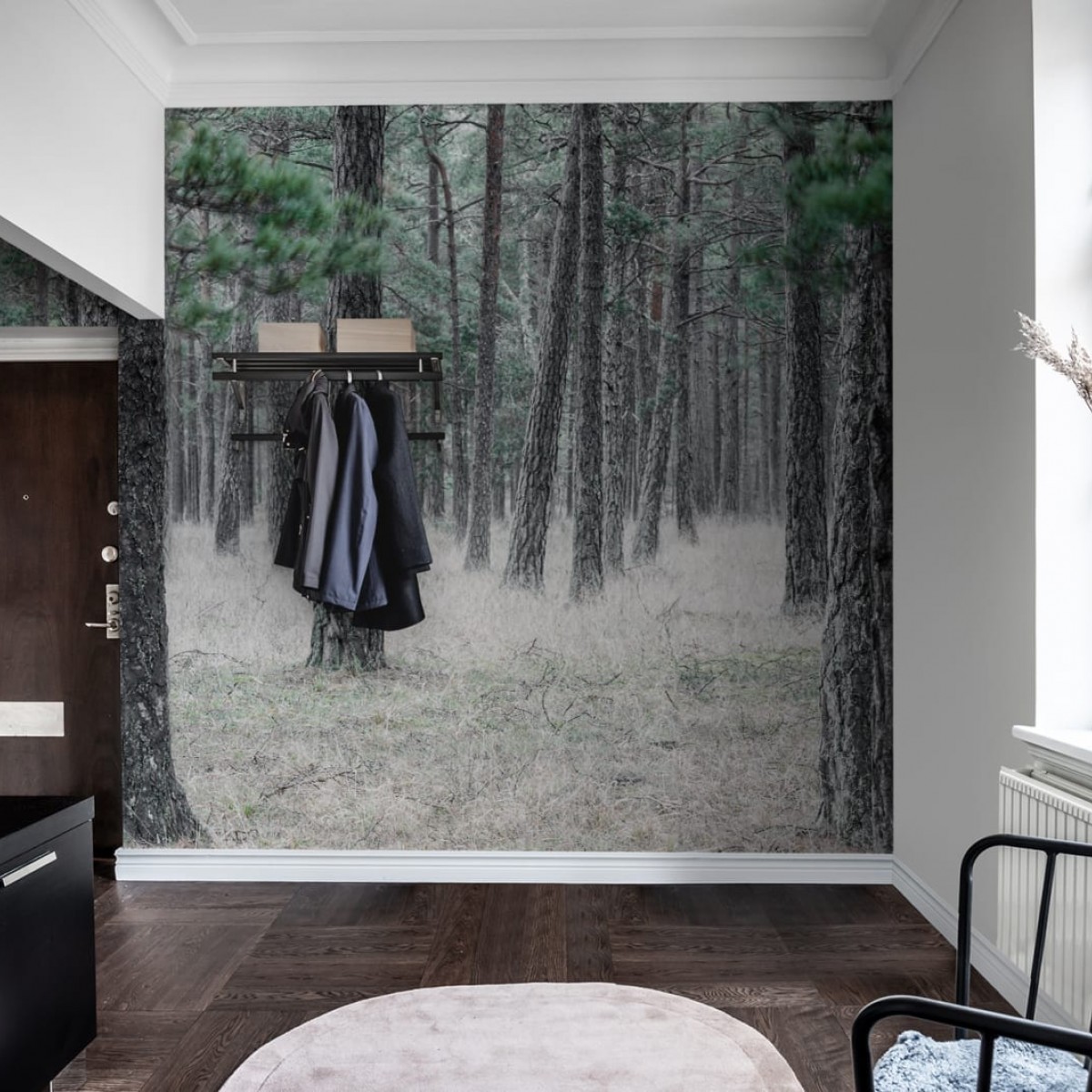 Fototapet 3D personalizat Pine Forest, de la Rebel Walls | XT Deco, Fototapet living 