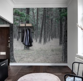 Foto tapet 3D  Pine Forest, personalizat, Rebel Walls