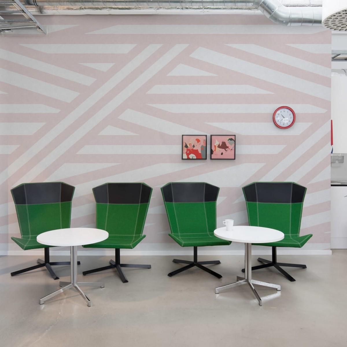 Foto tapet 3D Sailor's Sea, Pink, personalizat, Rebel Walls