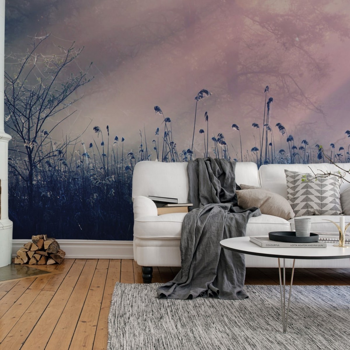 Fototapet Pink Dawn, personalizat, Rebel Walls