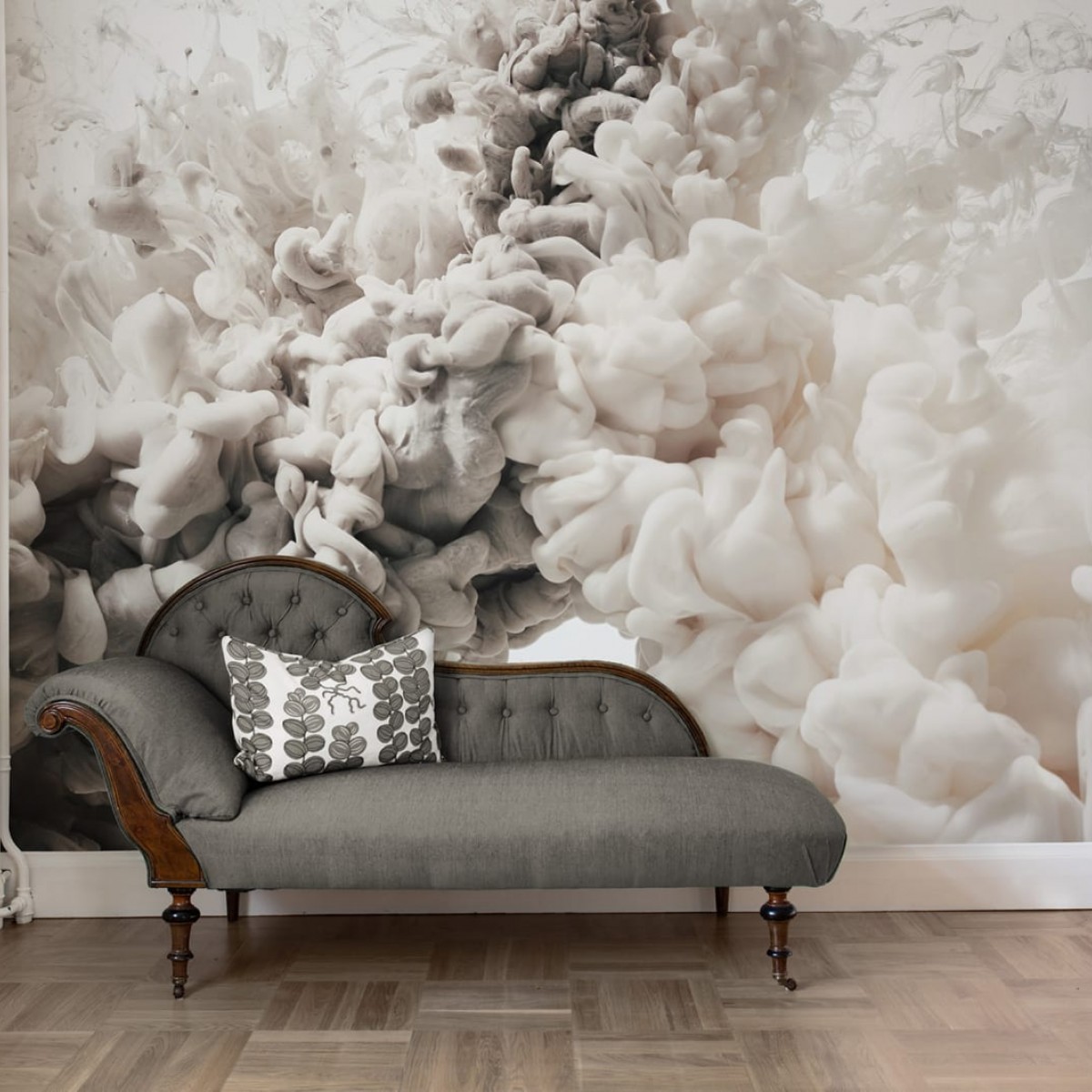 Foto tapet 3D Frozen Moment, Cream, 270x260cm, Rebel Walls