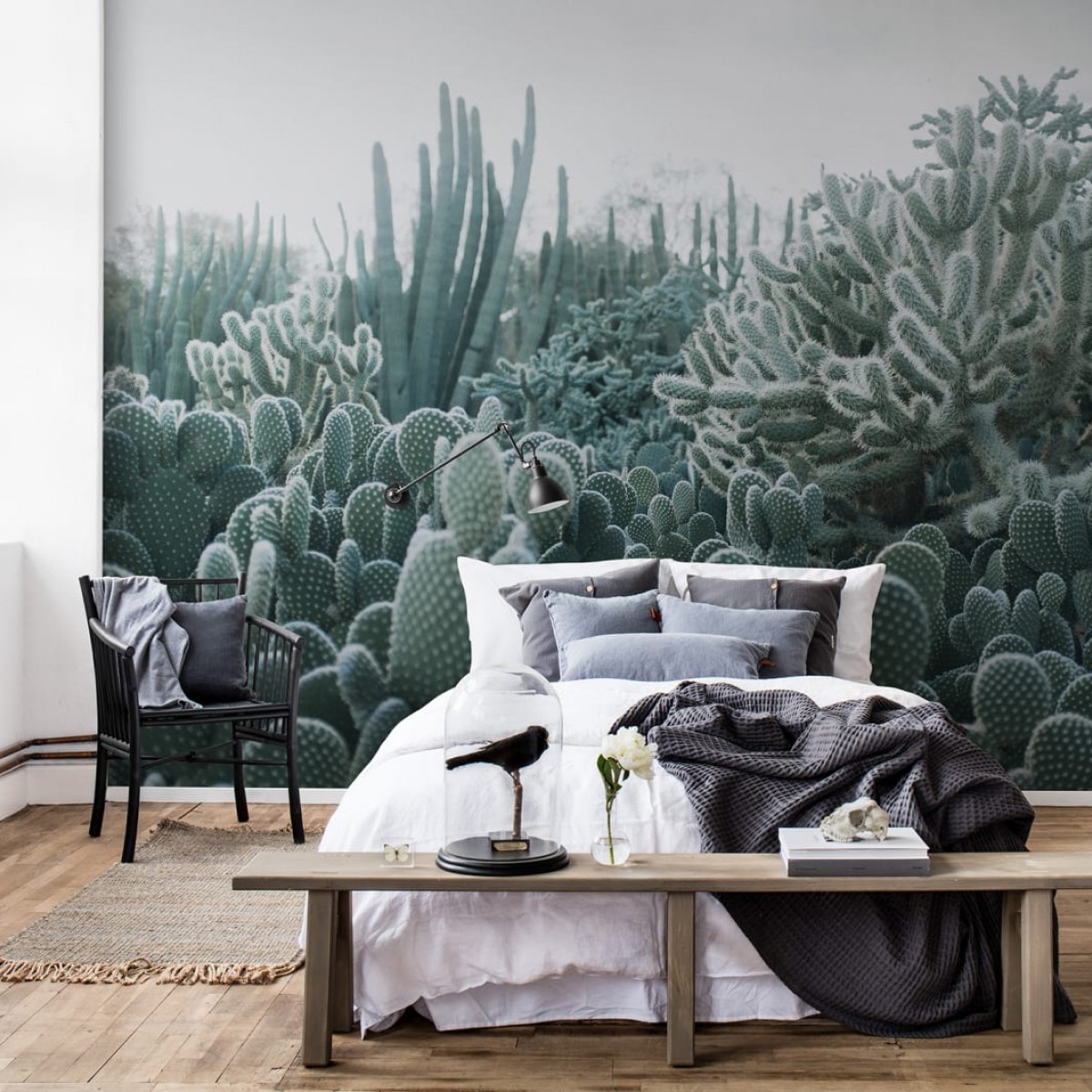 Foto tapet 3D Cactus, personalizat, Rebel Walls