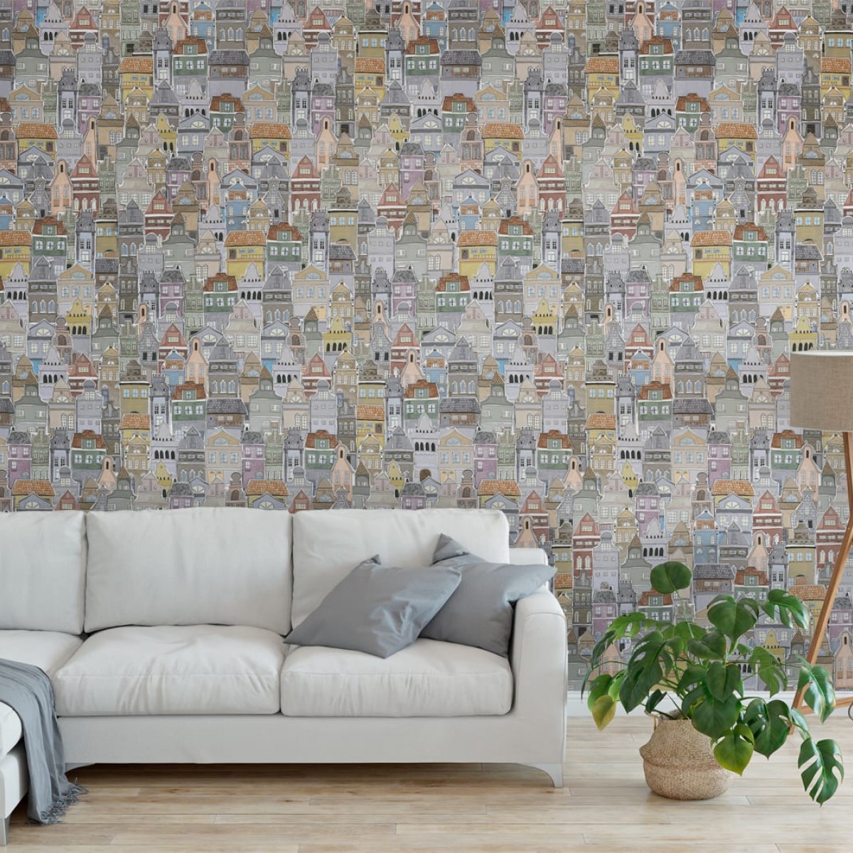 Foto tapet 3D Notting Hill, personalizat, Rebel Walls
