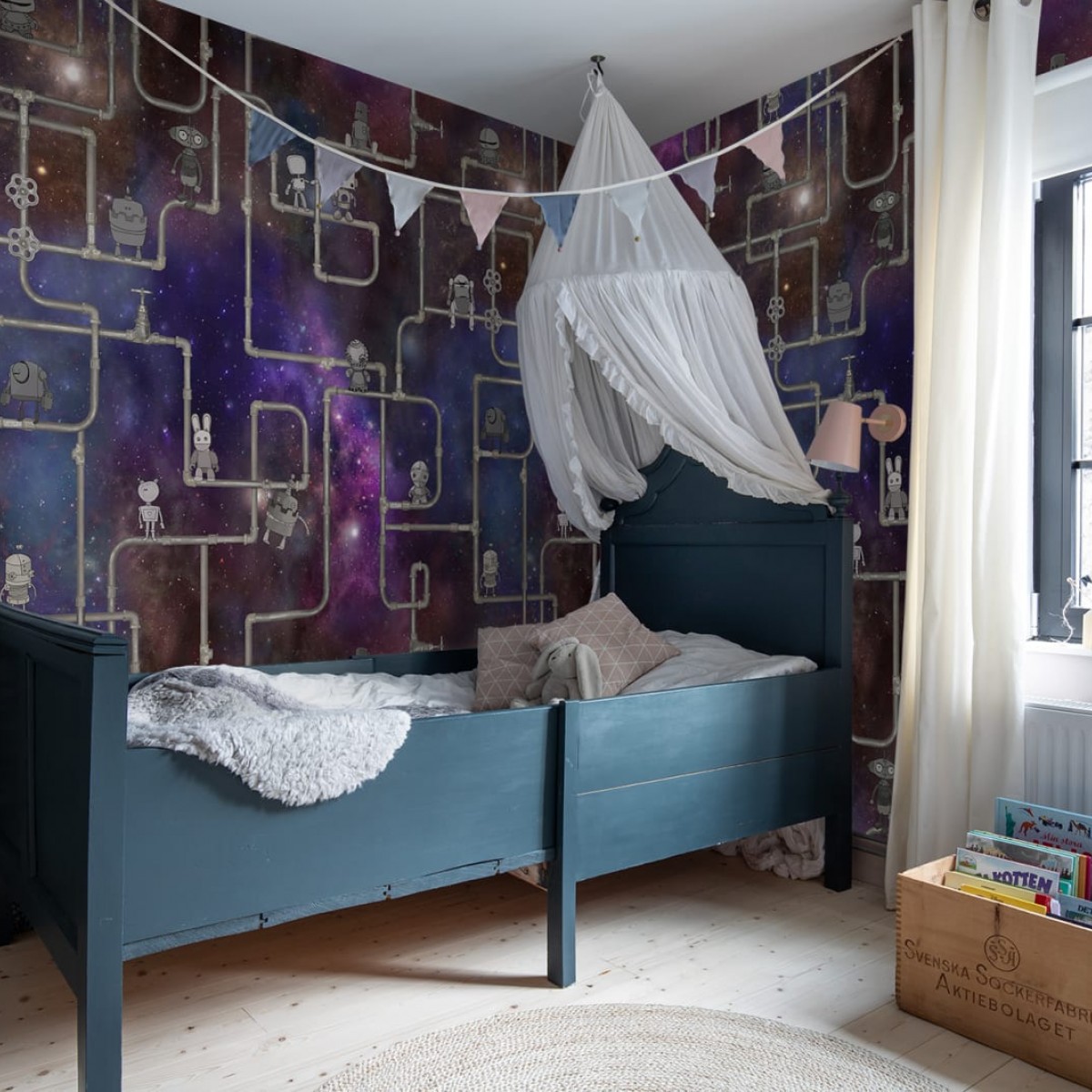 Foto tapet 3D We are Robots, Stardust, personalizat, Rebel Walls