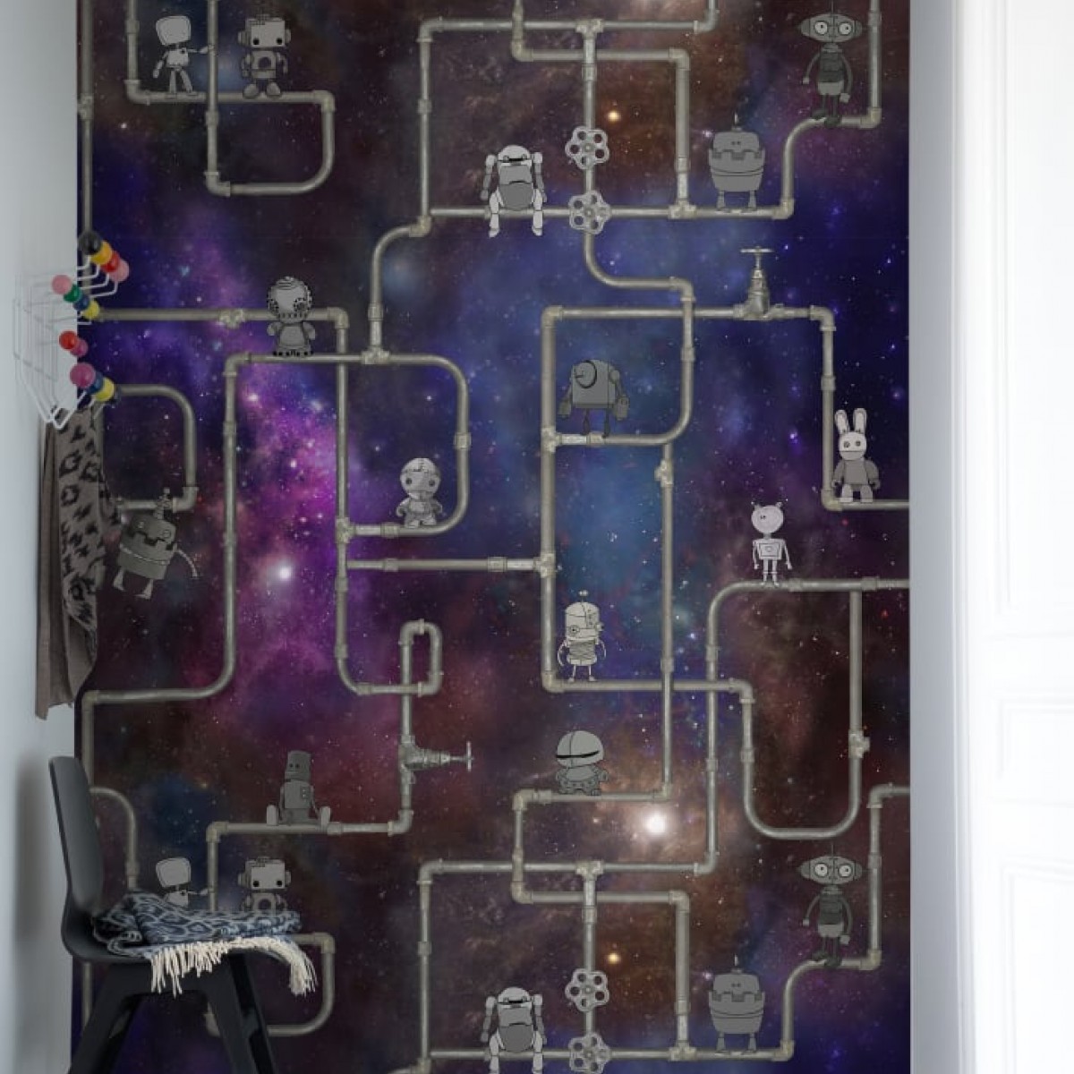 Foto tapet 3D We are Robots, Stardust, personalizat, Rebel Walls