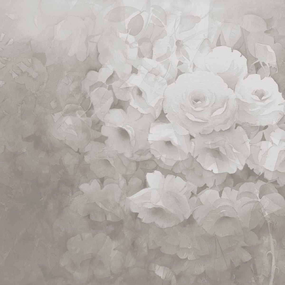 Foto tapet 3D Harmony, Gray, personalizat, Rebel Walls