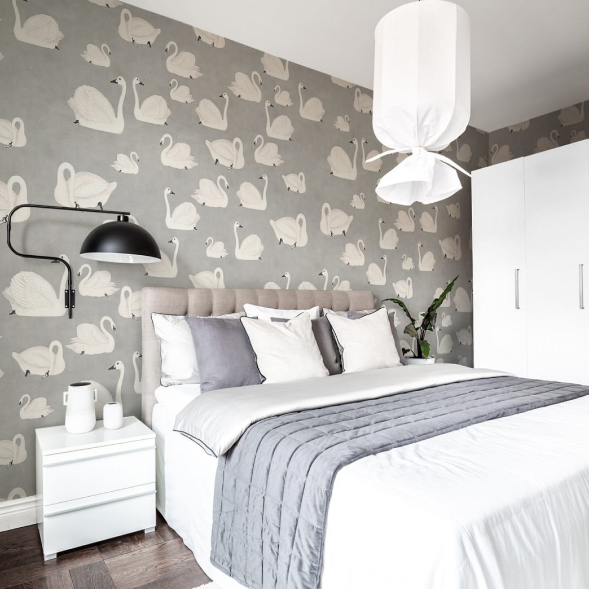 Foto tapet 3D Cygne, personalizat, Rebel Walls