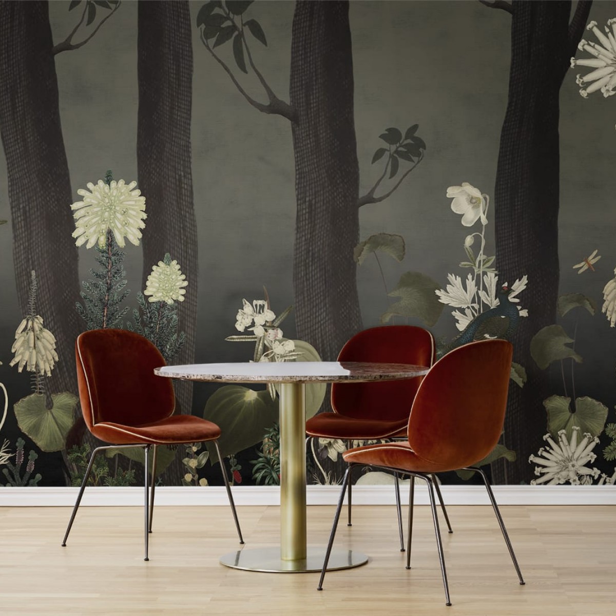 Foto tapet 3D Rabbit Hole, Moss, Oxygen, personalizat, Rebel Walls