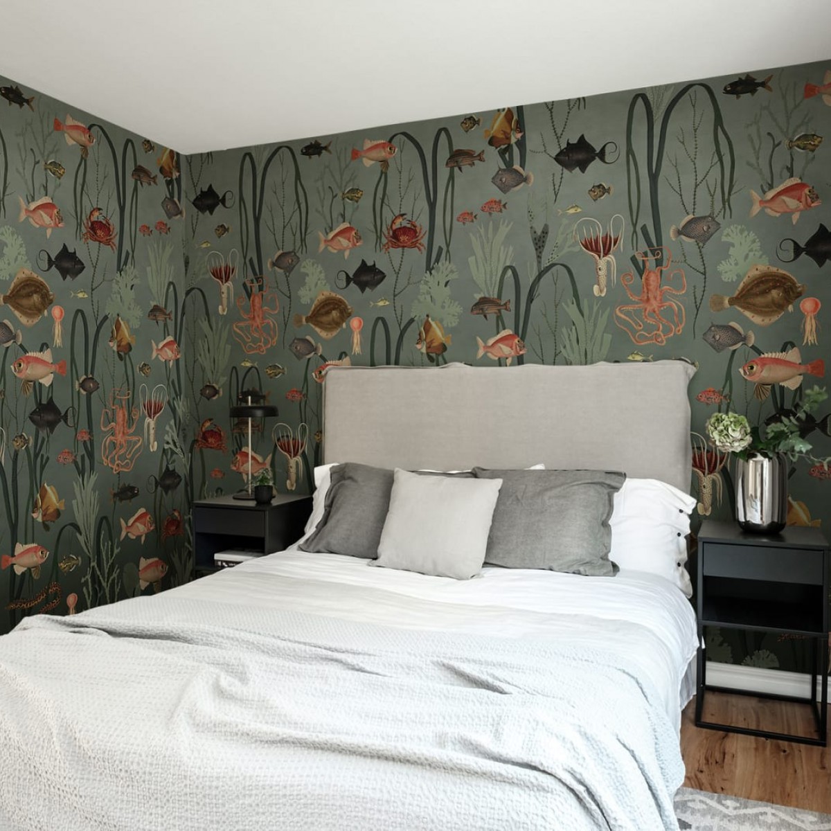 Foto tapet 3D Aquatic Life, Oxygen, personalizat, Rebel Walls