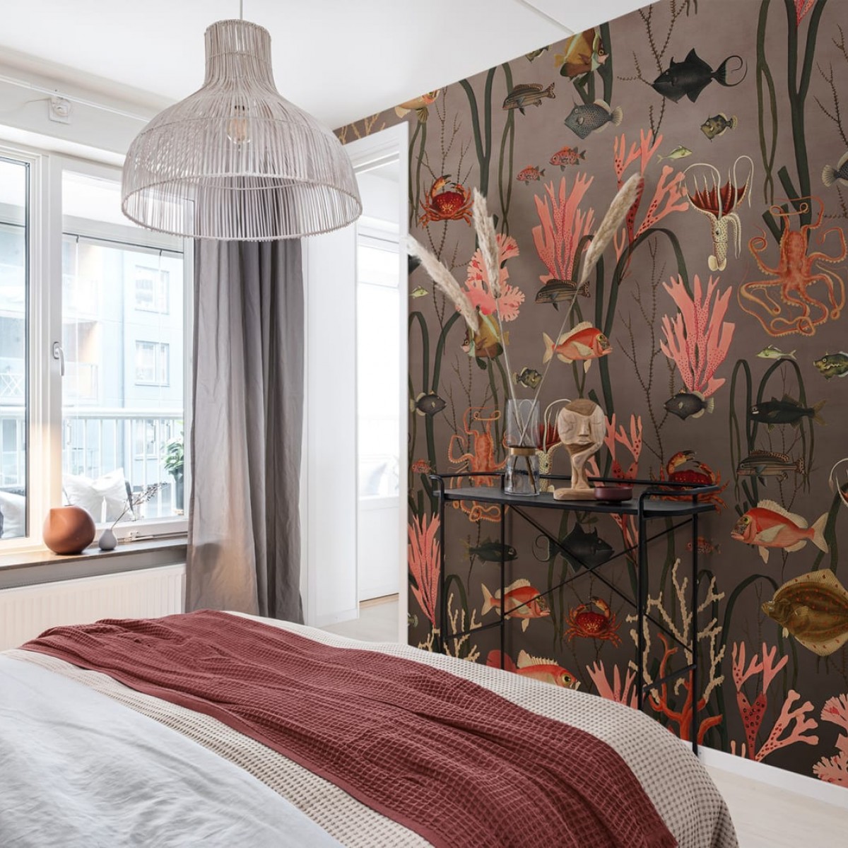 Foto tapet 3D Aquatic Life, Coral, personalizat, Rebel Walls