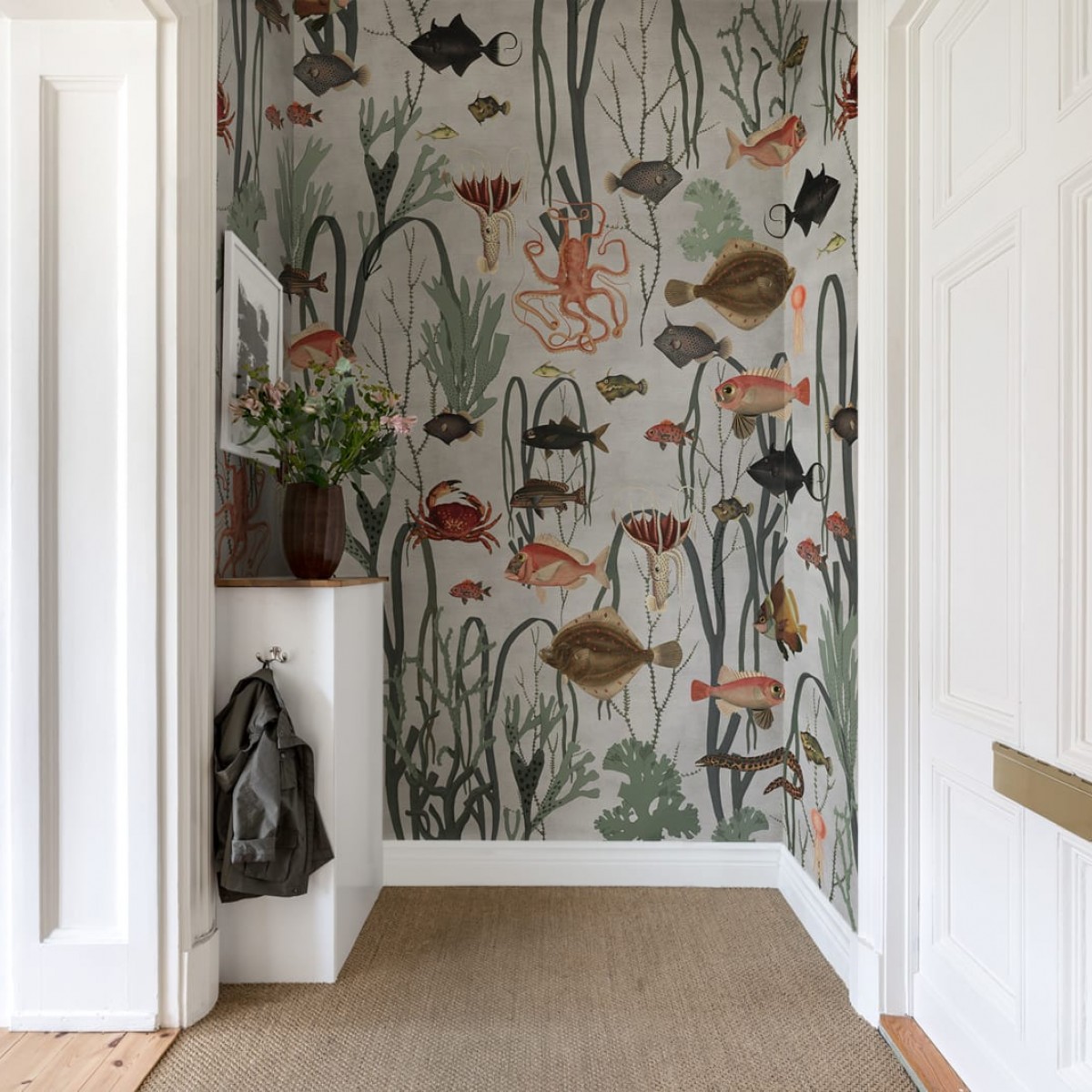 Foto tapet 3D Aquatic Life, personalizat, Rebel Walls