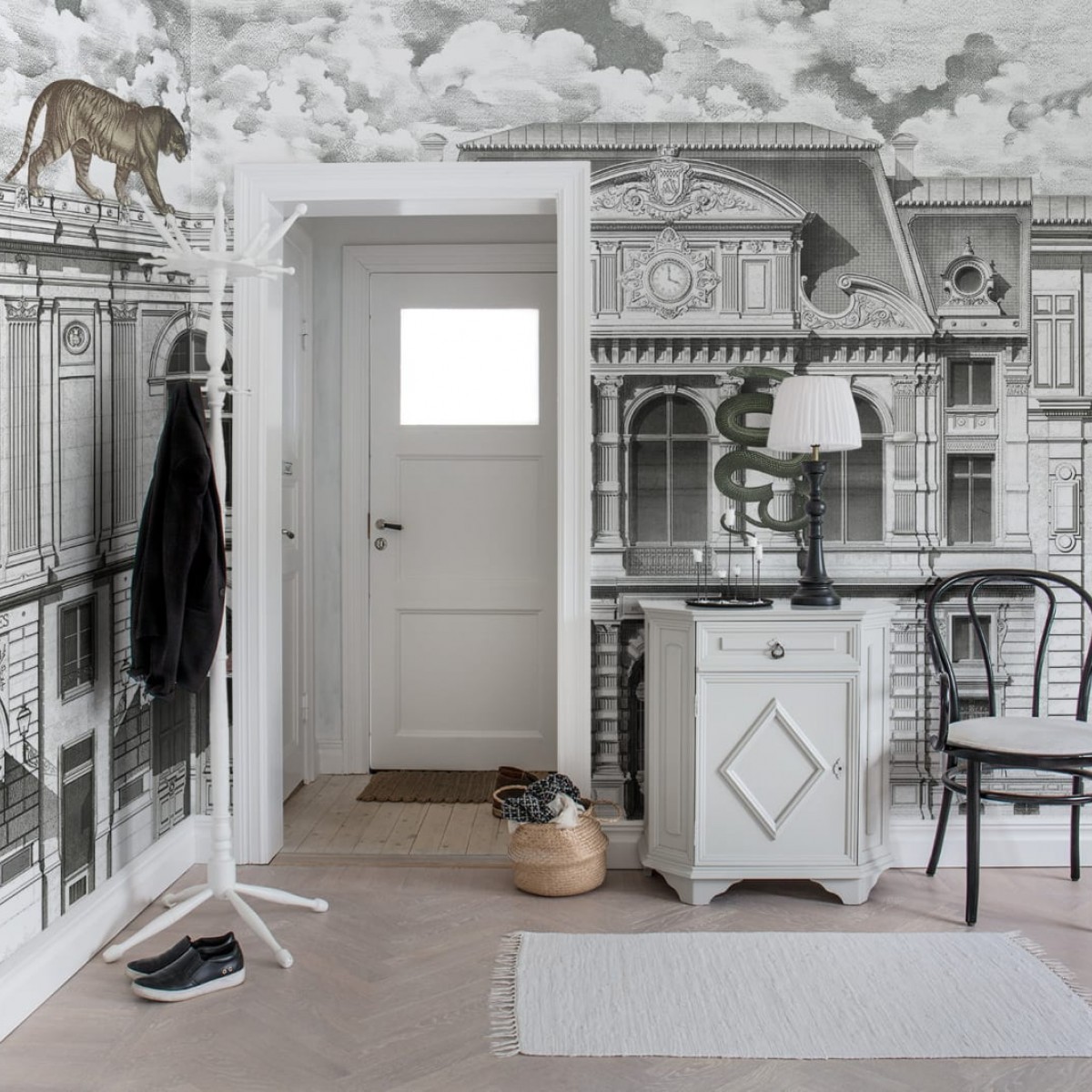 Foto tapet 3D Animal Avenue, personalizat, Rebel Walls