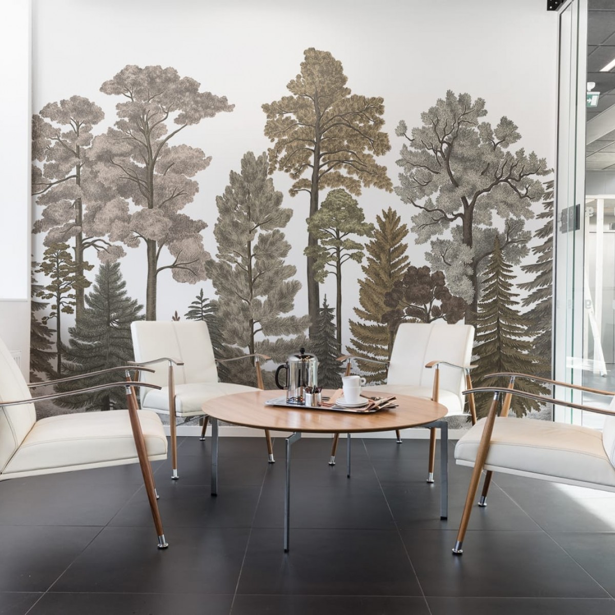 Foto tapet 3D Scandinavian Bellewood, Fall personalizat, Rebel Walls