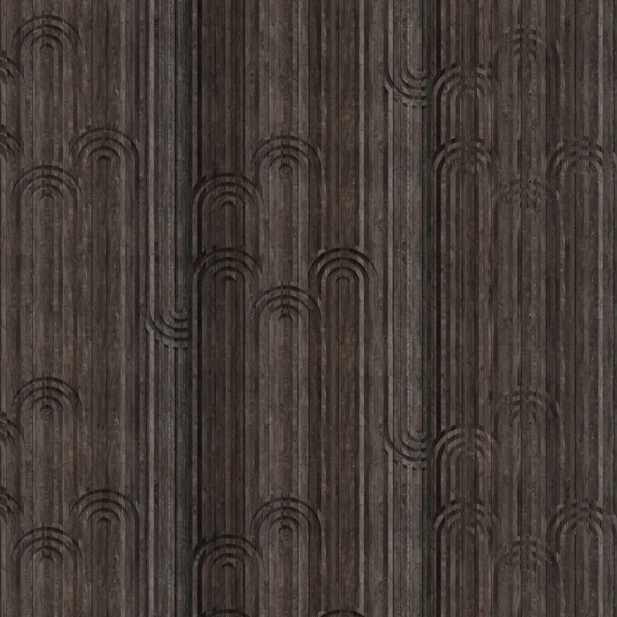 Foto tapet 3D Timber Arch, personalizat, Rebel Walls
