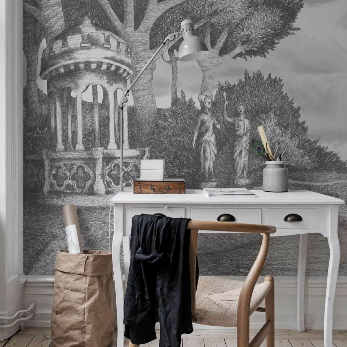 Foto tapet 3D Victoria's Garden, personalizat, Rebel Walls